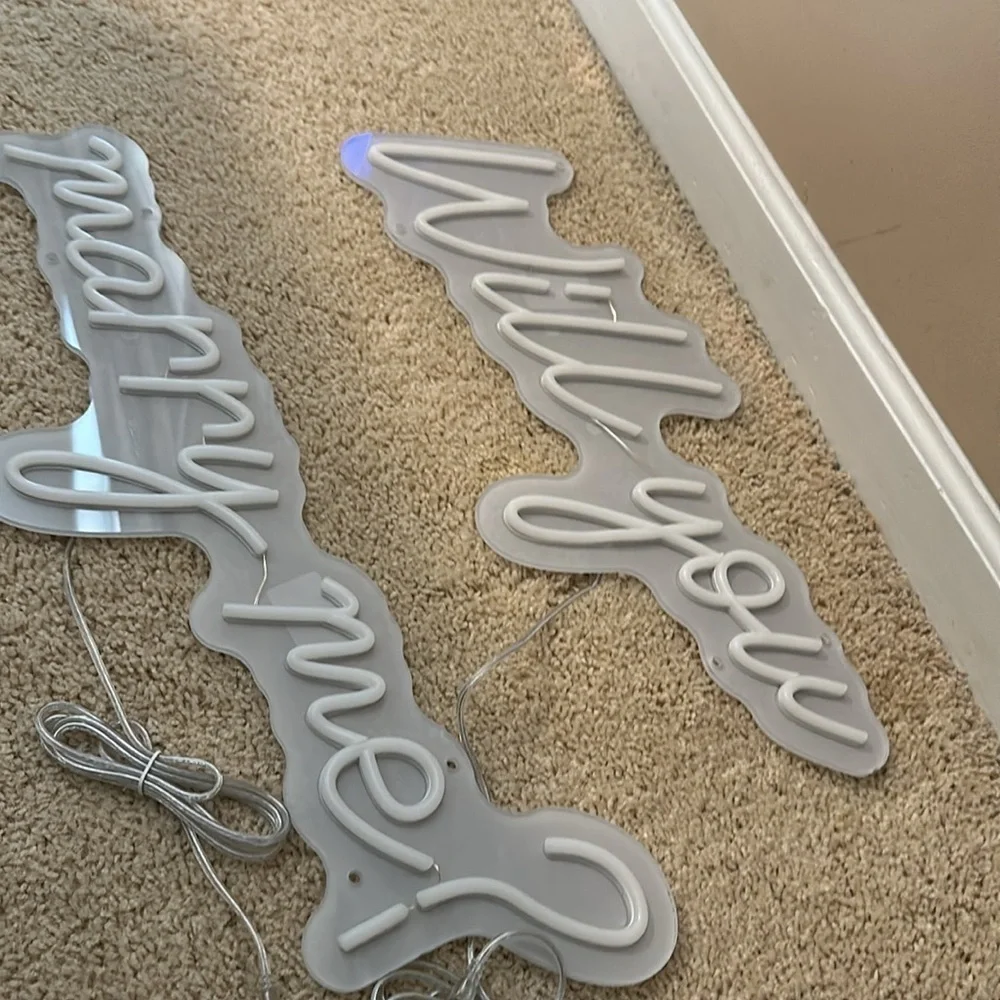 Will you Marry Me ? LED Neon Sign